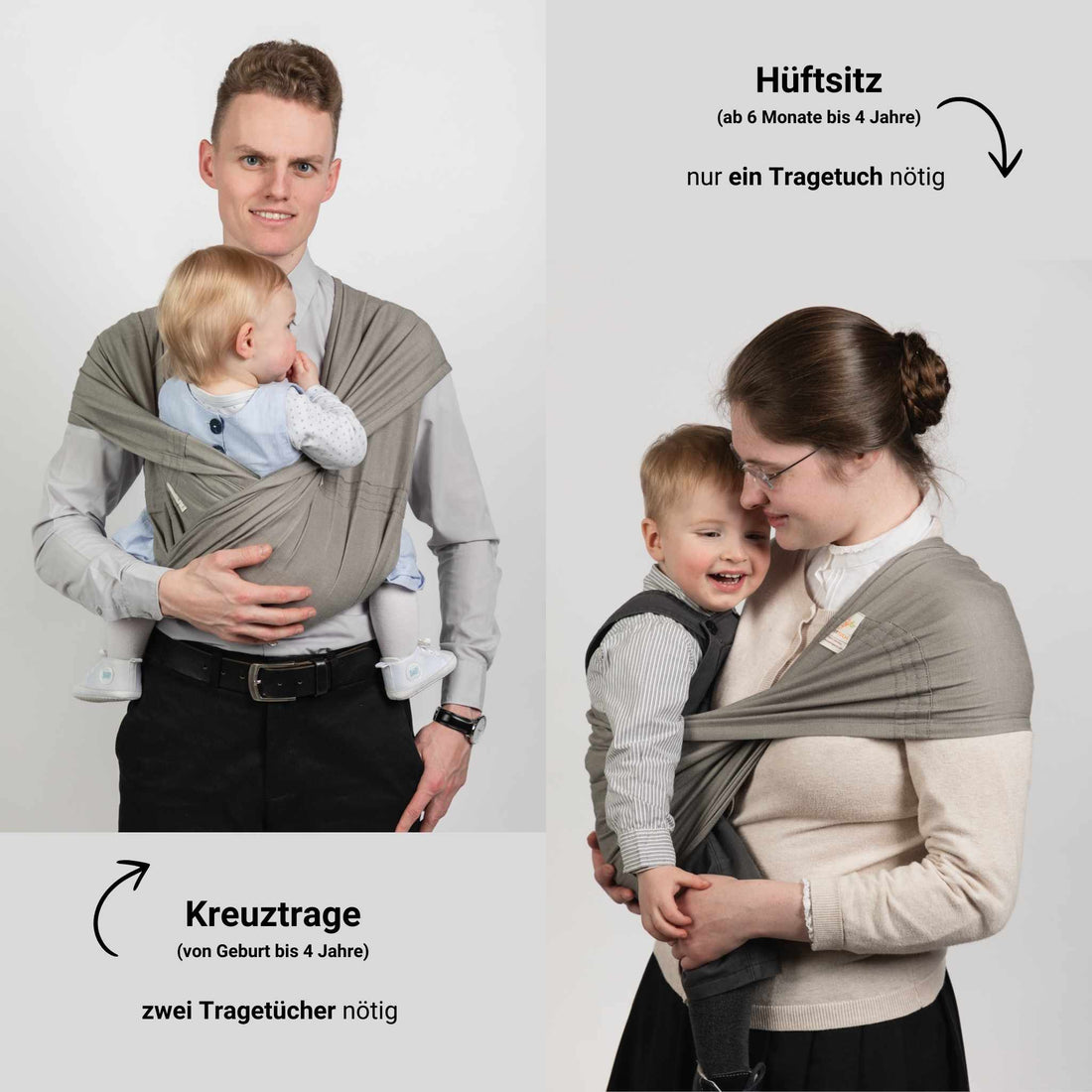 Vom Babytuch zum Joeytuch - Unsere Geschichte