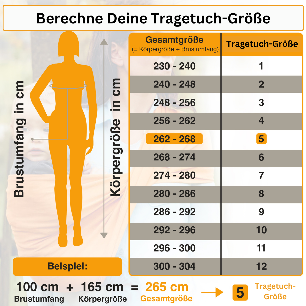 JOEYTUCH - Tragetuch ohne Knoten - JOEYTUCH
